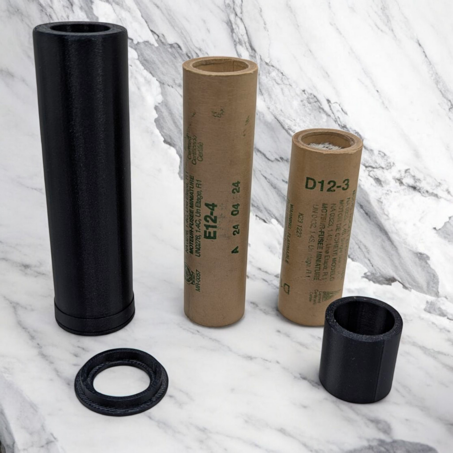 Carbon Fiber PETG 29mm to 24mm Adapter